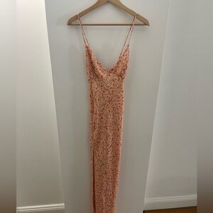 RESA - Camille Slip Maxi Dress (L)